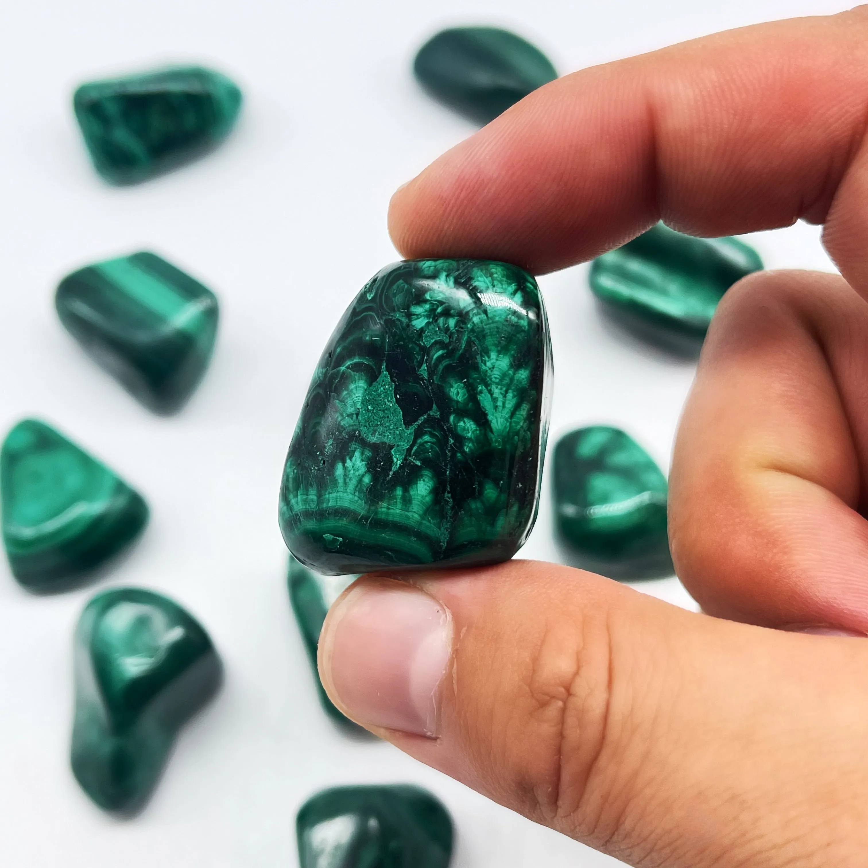 Malachite Tumbles