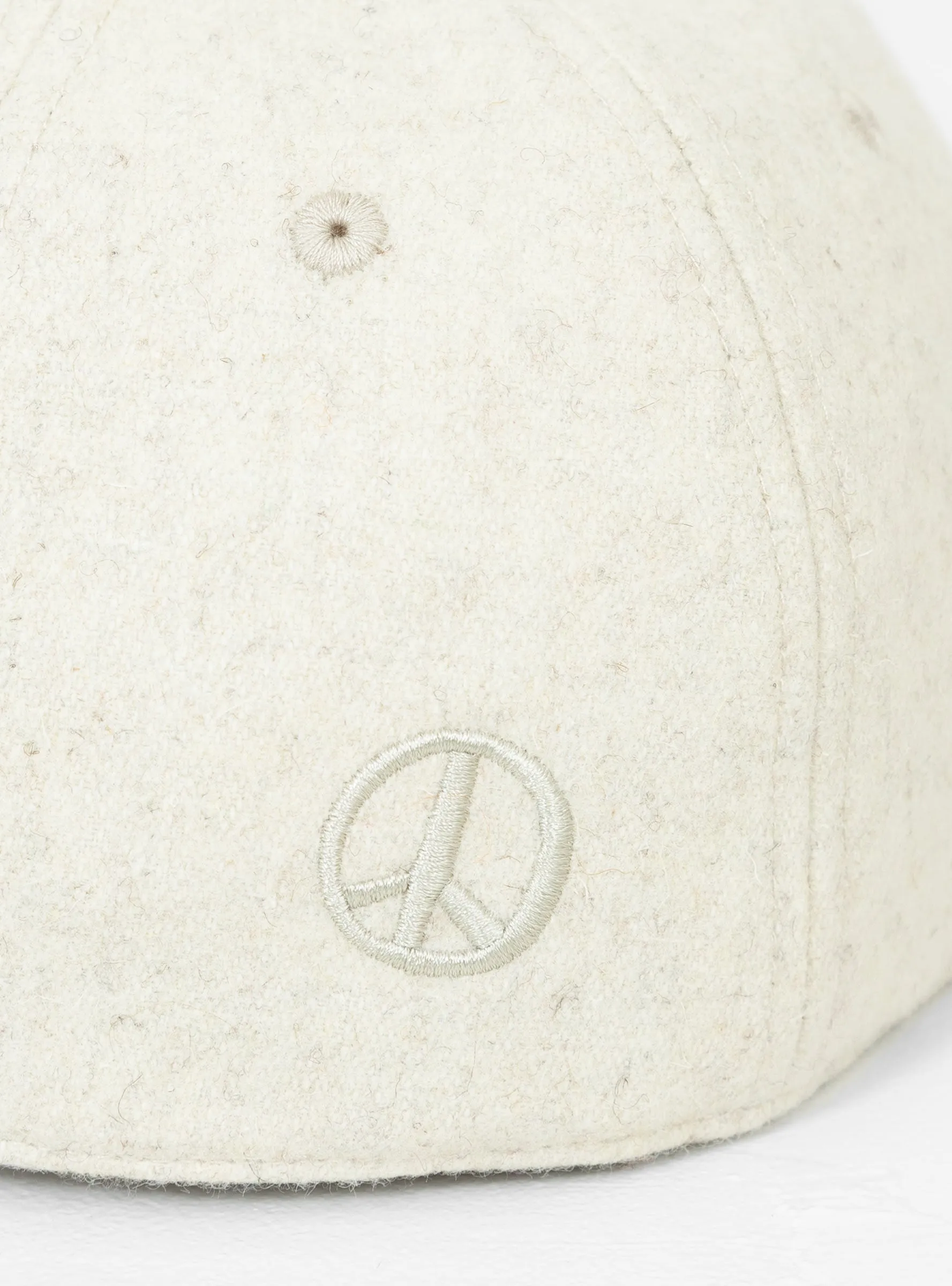 Melton 2 Tone BB Cap Off White & Beige