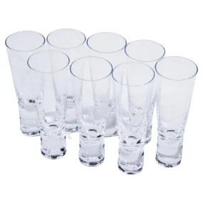 Modern Champagne Flutes Set of 8