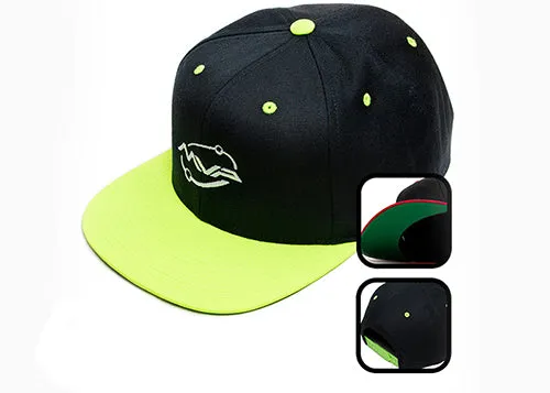 MVP Snapback 2 Tone Flatbill Hat