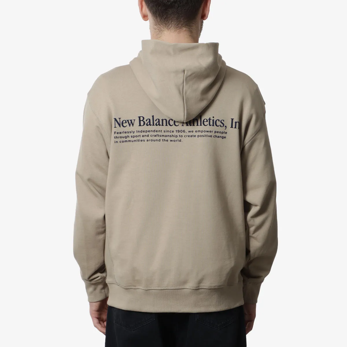 New Balance Athletics Embroidered Relaxed Hoodie