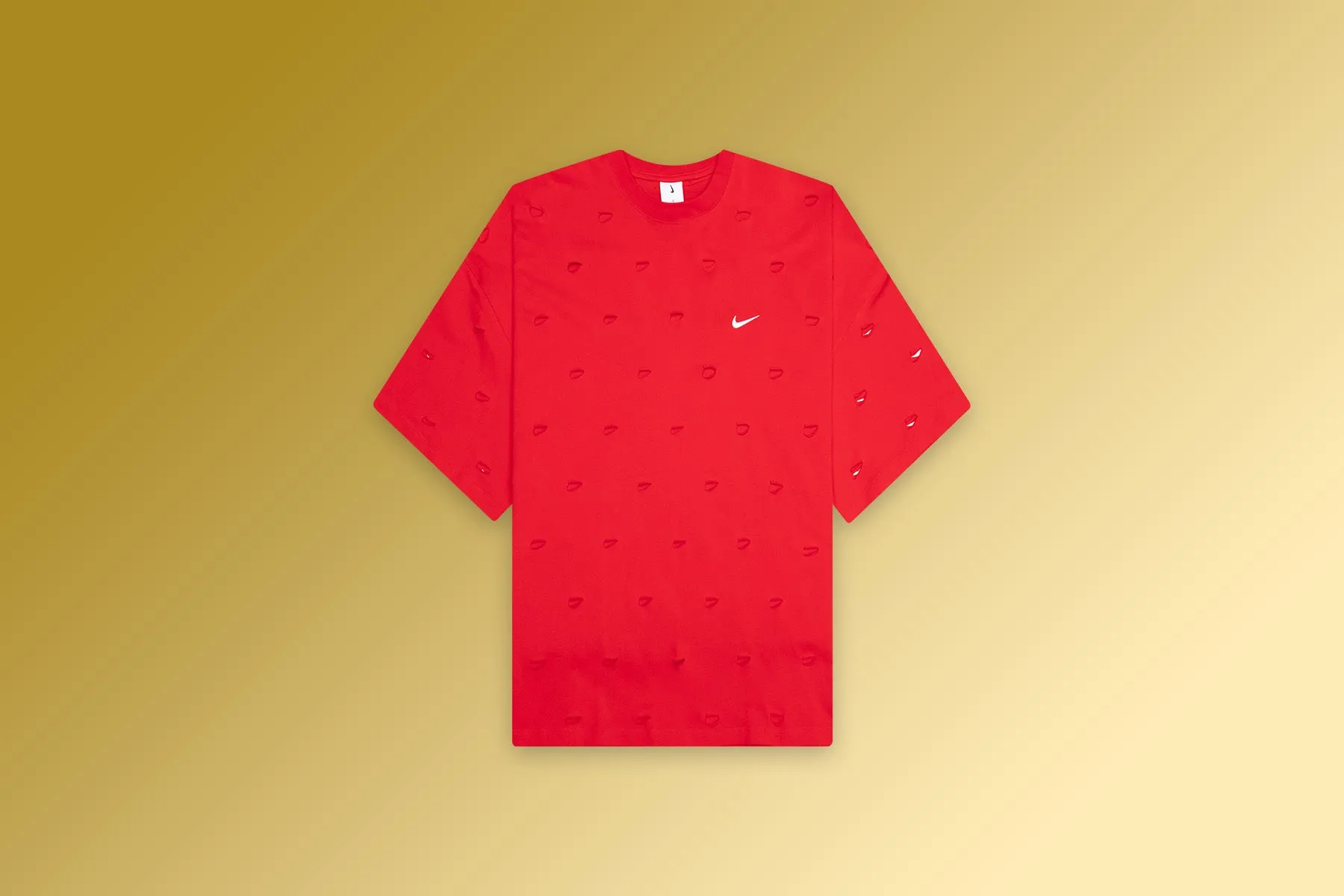 Nike x Jacquemus NRG HE Swoosh Tee - University Red