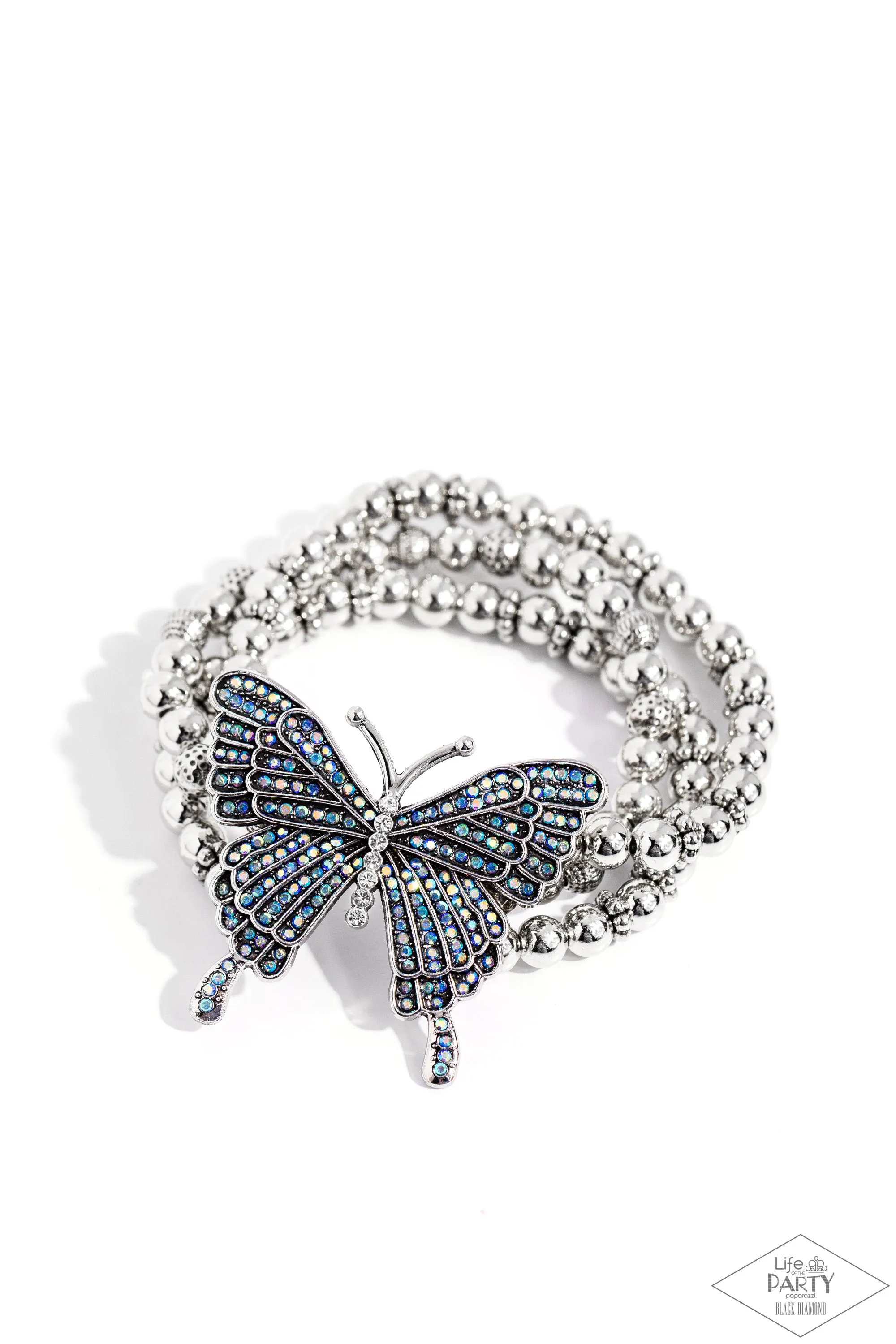 Paparazzi First WINGS First Blue Bracelet