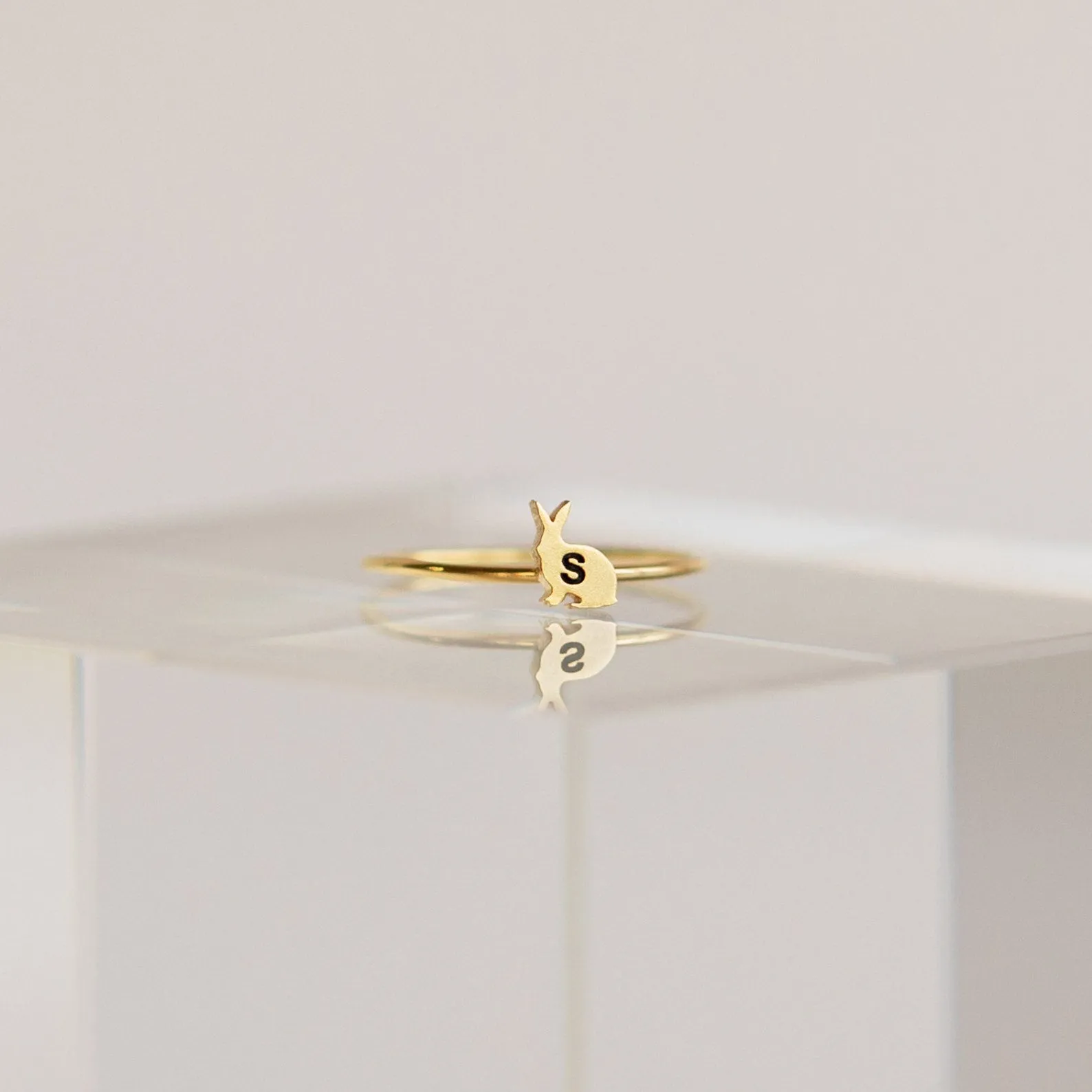 Pet Initial Ring