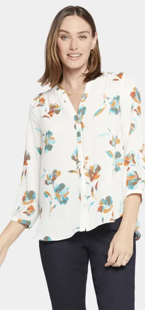 Pintuck Blouse (Petite) | Dream Lily