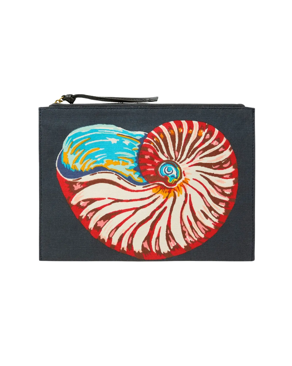 Pochette Galapagos Shell Pouch (Navy)