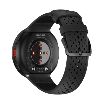 Polar Pacer Pro GPS heart rate watch 900102178 gray black 