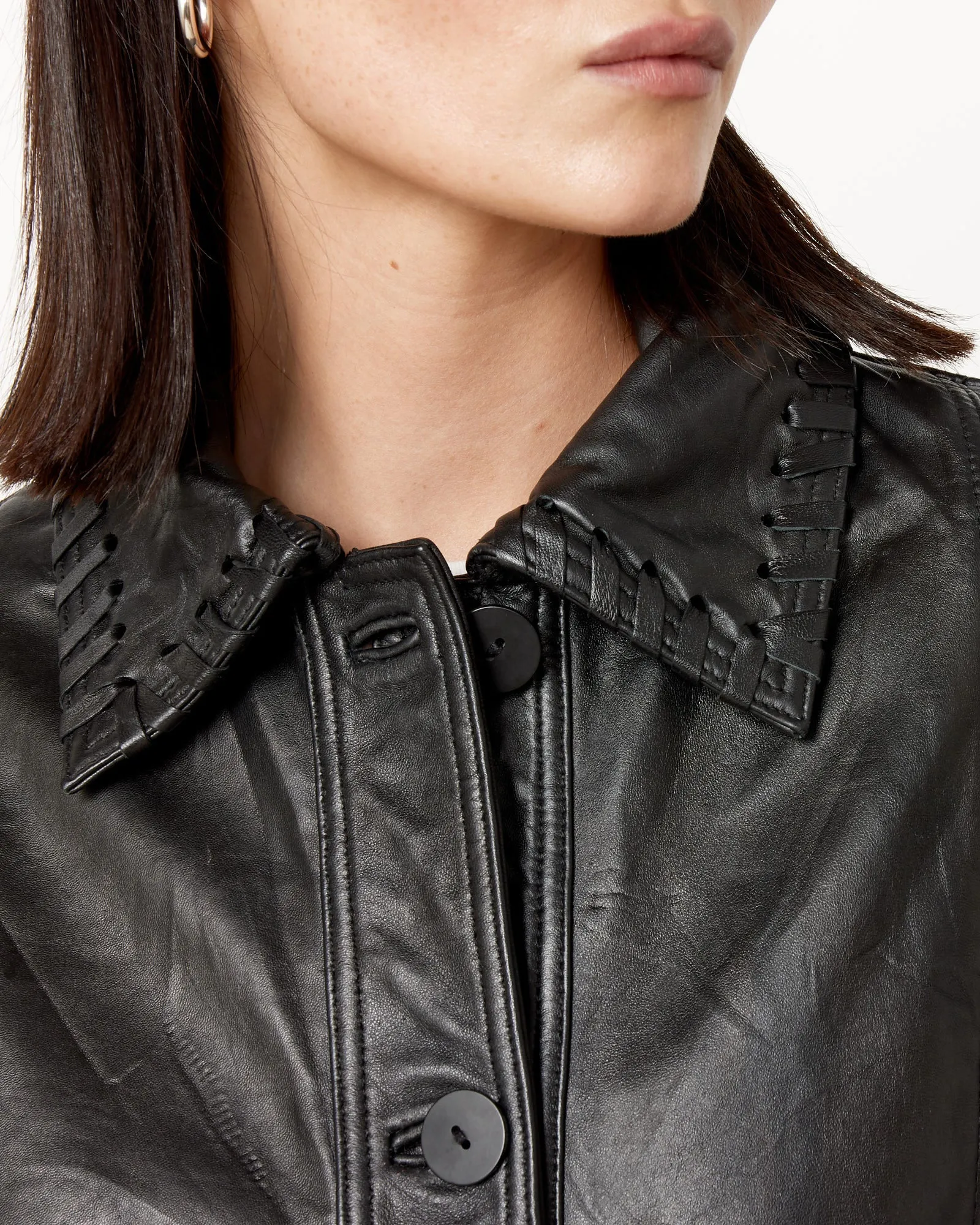 Recycled Leather Olivia Jacket