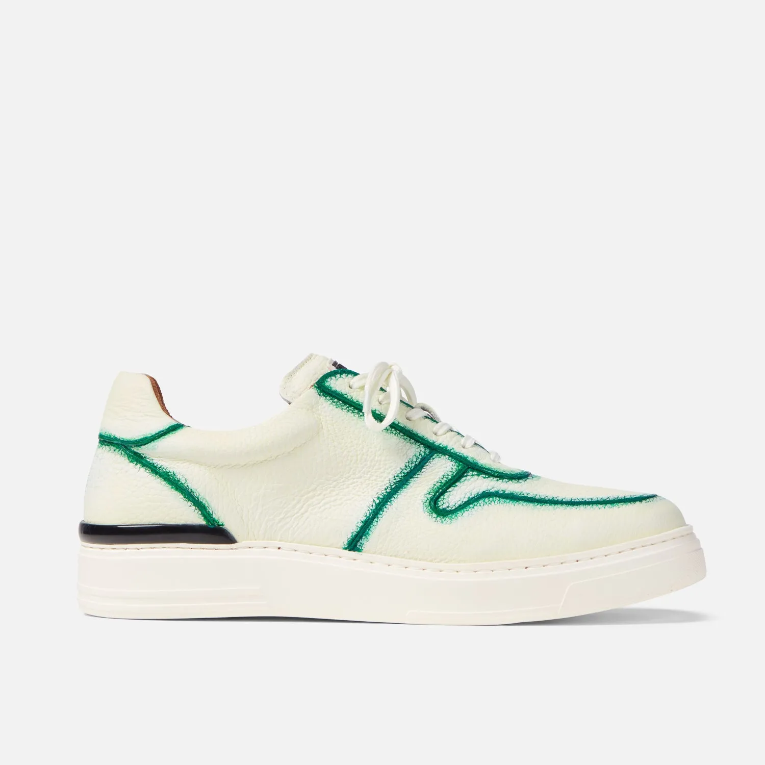 Ritchie Hand-Painted Court Sneaker - Men's