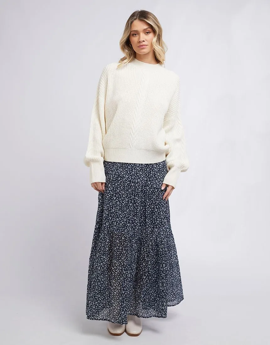 Rumi Knit Sweater (Vintage White)