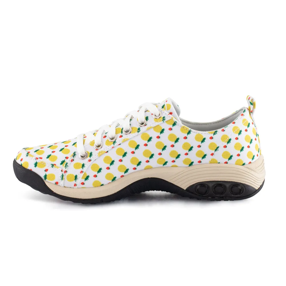 Sienna Prints Women's Side Zip Sport Casual Shoe