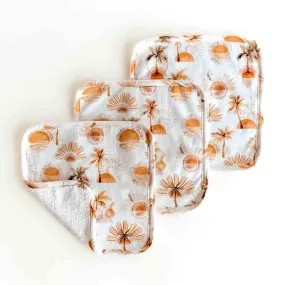 Snuggle Hunny Organic Wash Cloths 3 pack - Paradise