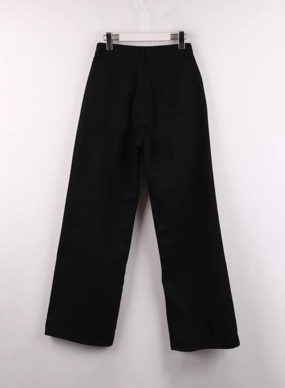 Solid Cotton Wide Leg Pants IF402