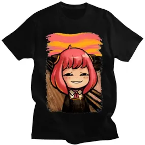 Spy X Family Anya Forger Anime Graphic Print T-Shirt