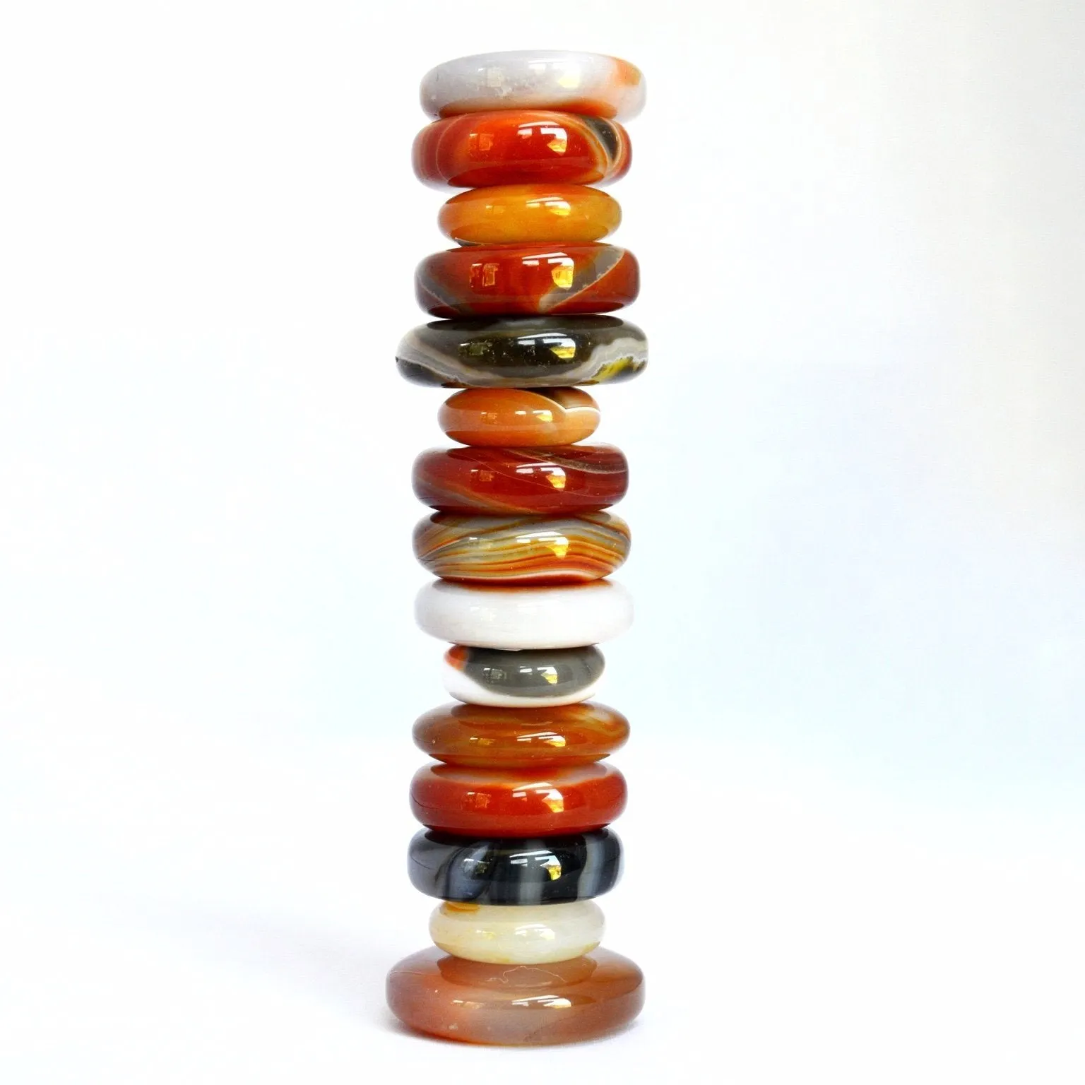 Sun Kissed Carnelian Stacking Stone