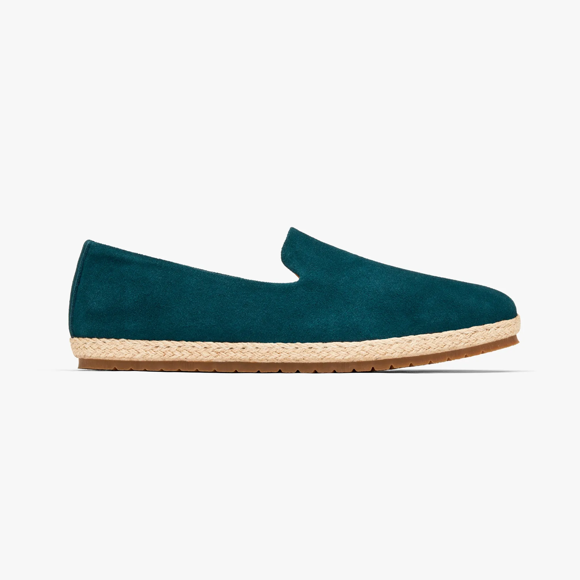 Teal Smoking Slipper