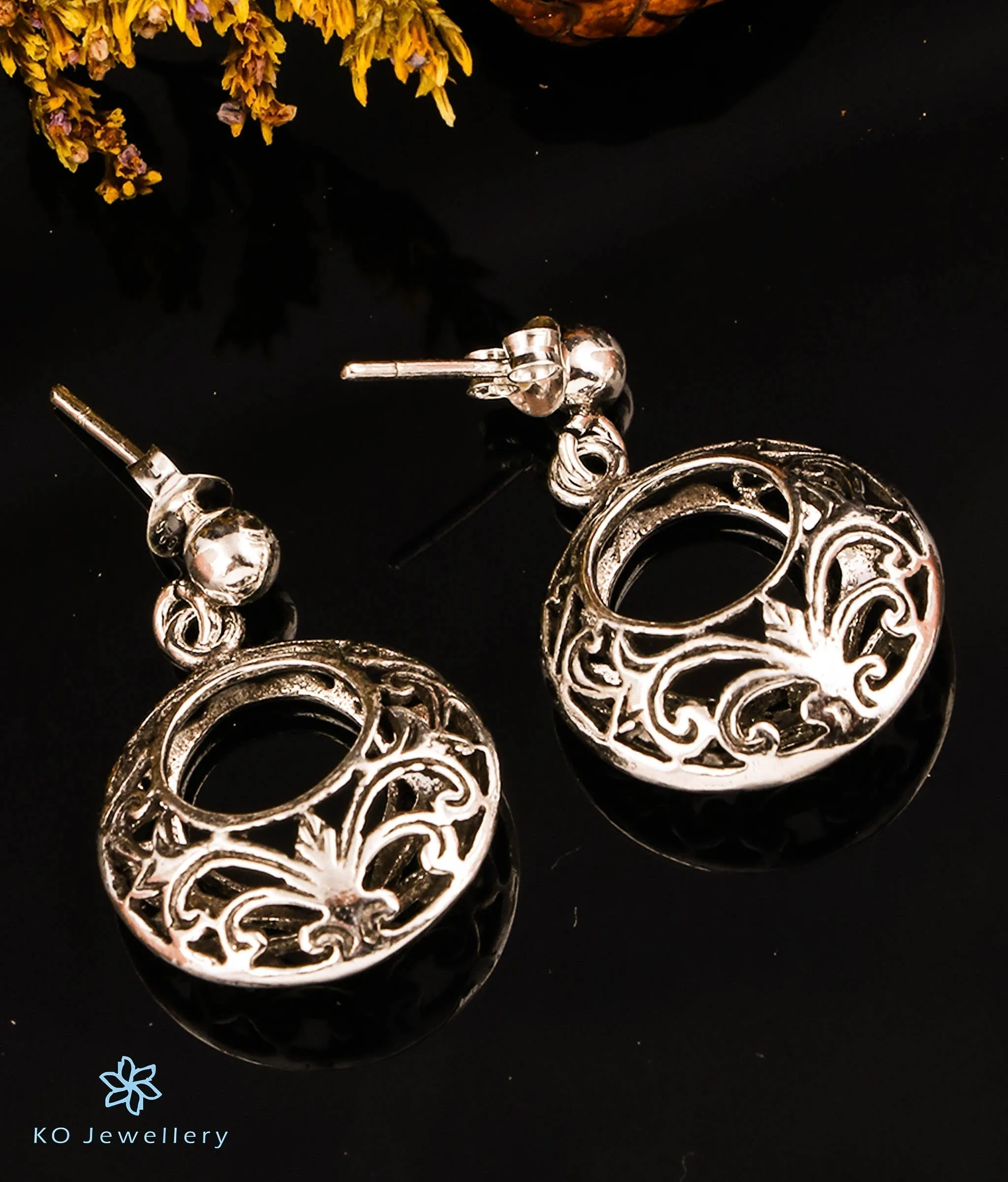 The Nested Silver Earrings