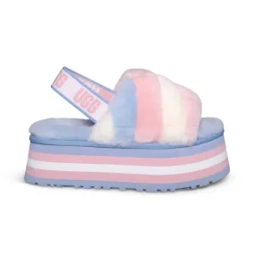 UGG Pride Disco Stripe Slide Combo Slippers - Women's