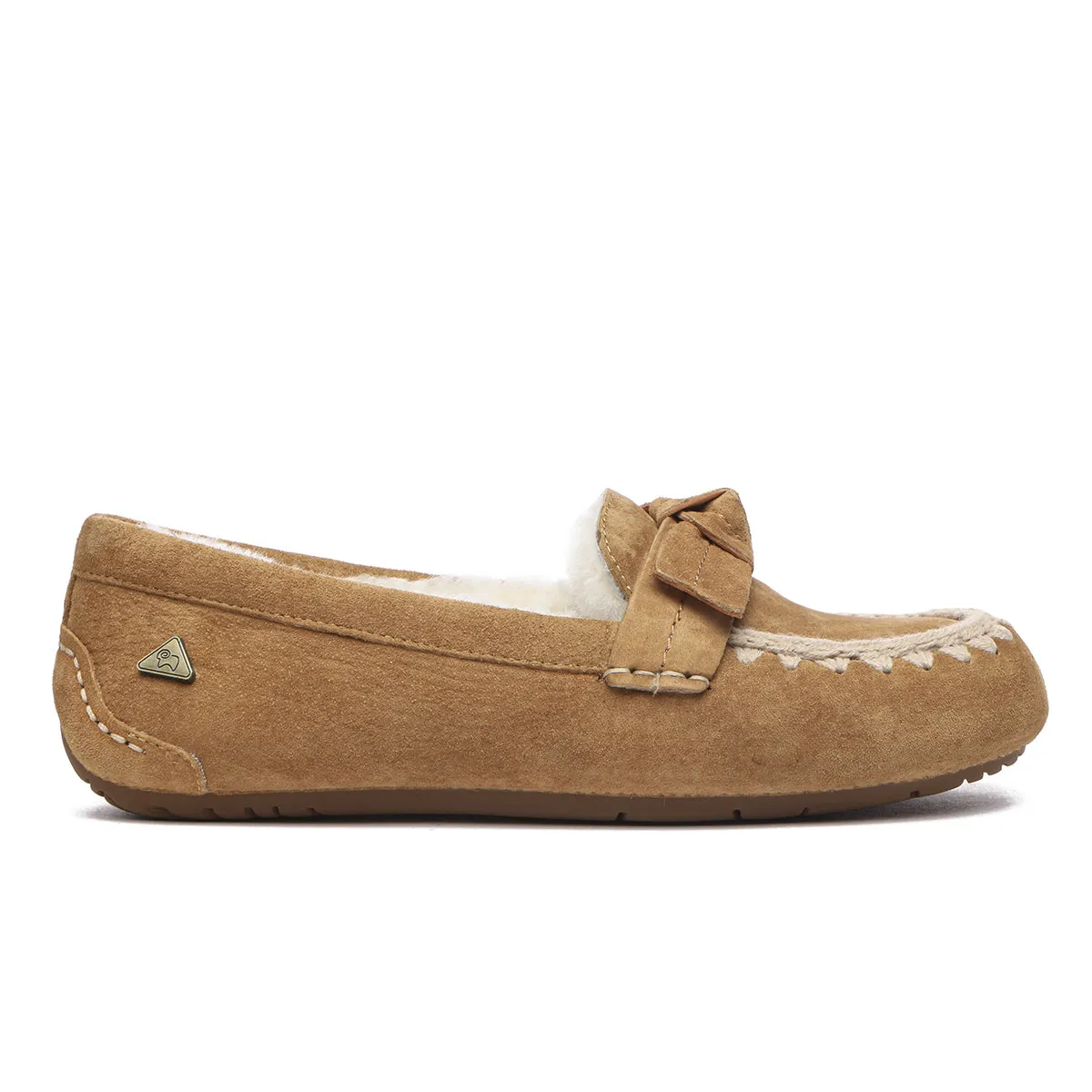 UGG Woven Bow Moccasin