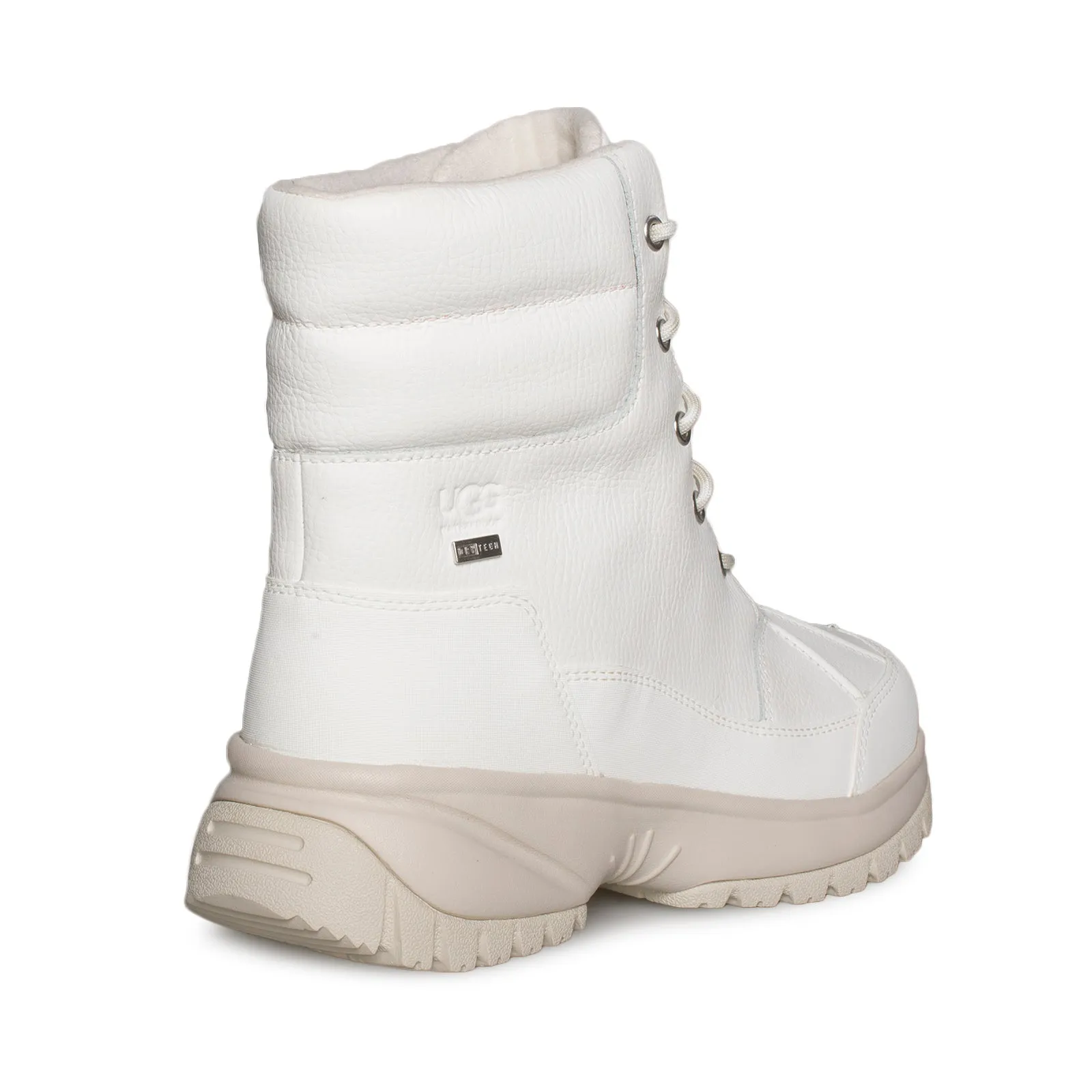 UGG Yose White Boots - Women's