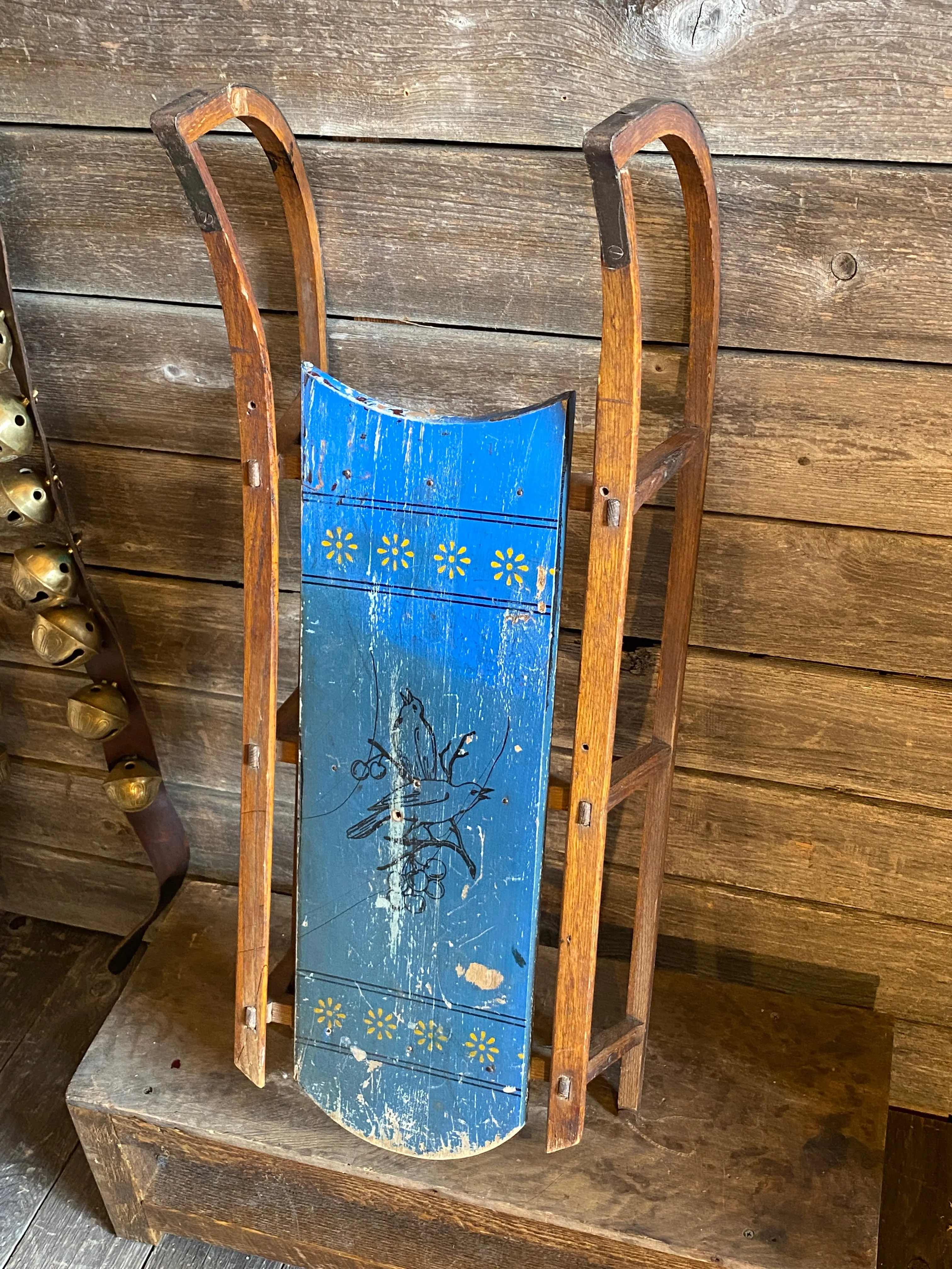 Vintage Child's Sled - Paris Mfg