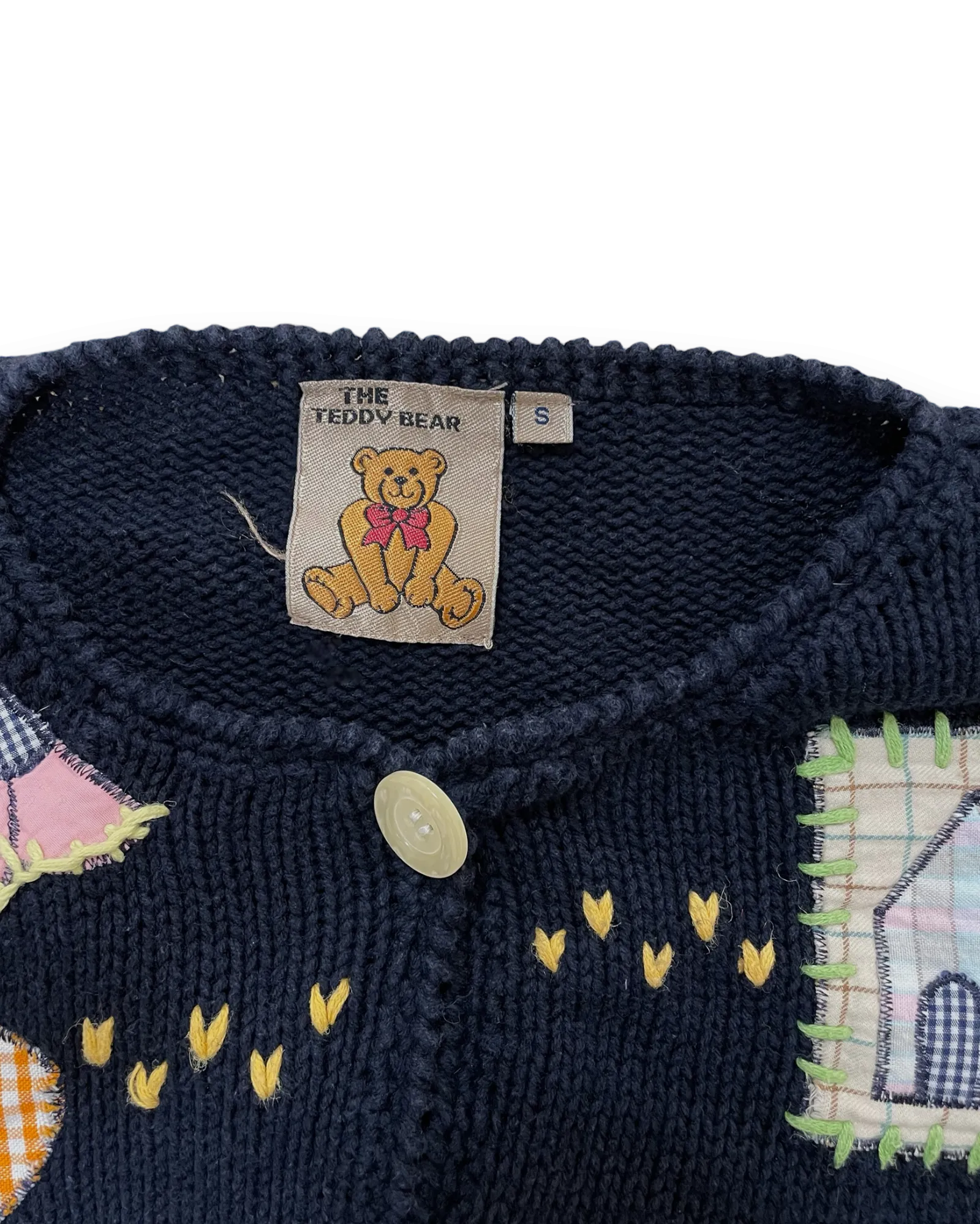 Vintage Teddy Bear Jumper S