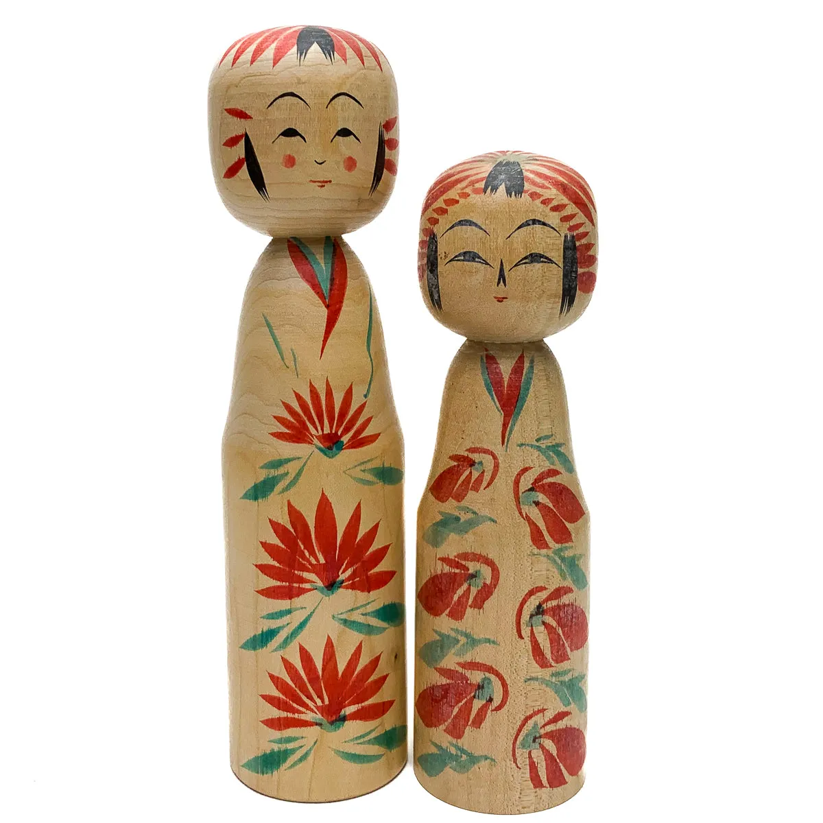 Vintage Wooden Kokeshi Doll, Japan #489