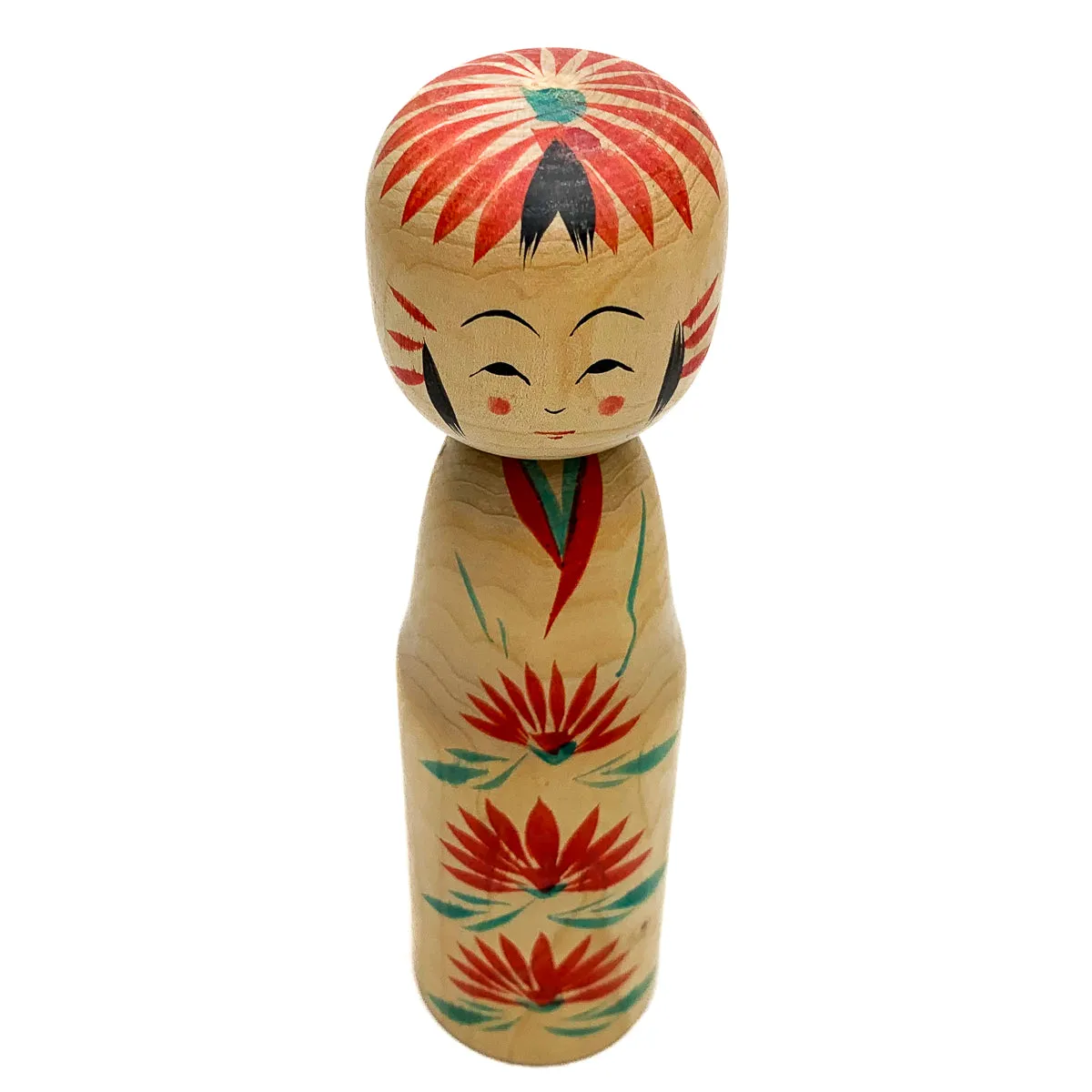 Vintage Wooden Kokeshi Doll, Japan #489