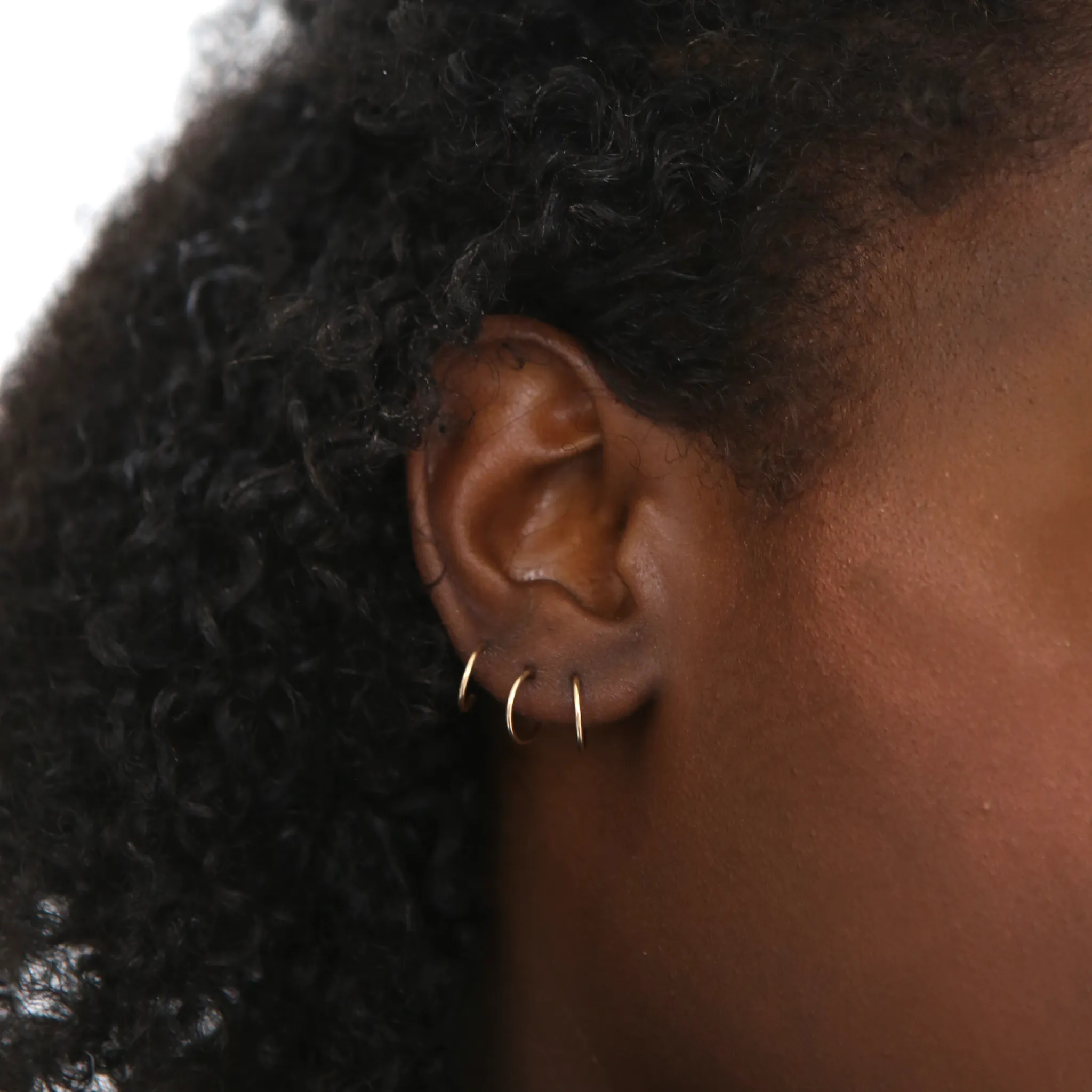 Weightless Huggie Earrings