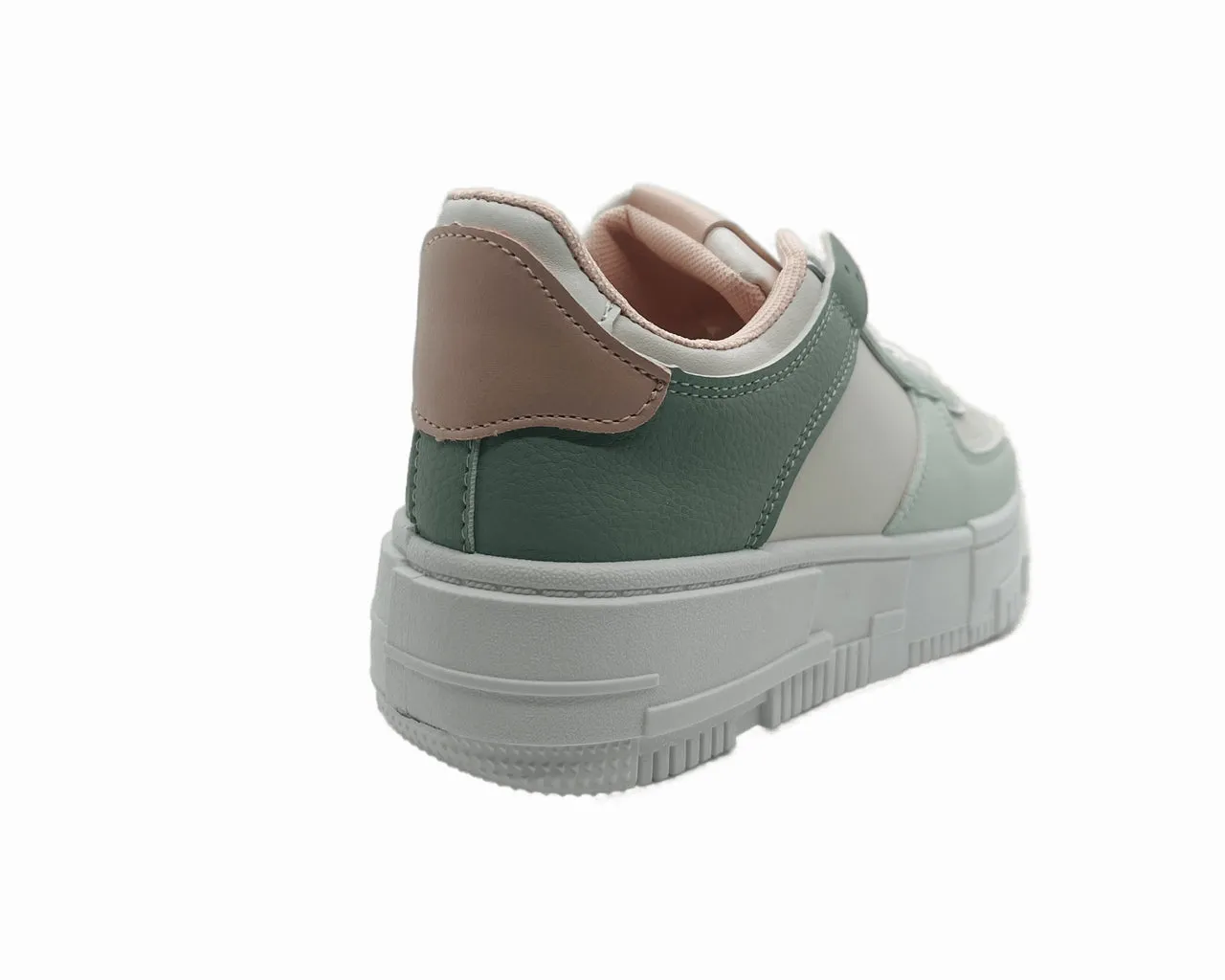 Women's Casual Lace Up Chunky Sole Trainers