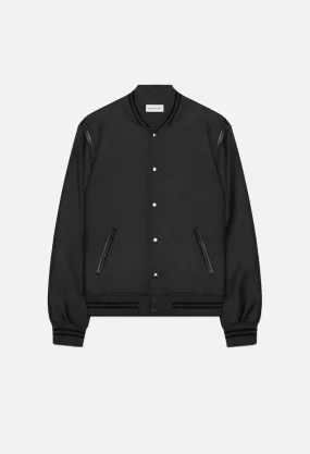 Wool Stadium Jacket / Slate